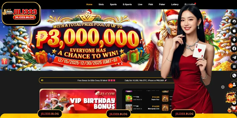 Jili333 premium casino presentation suitable for live dealer sessions