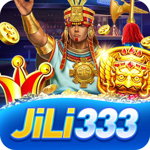Jili333 luxury casino interface with golden highlights