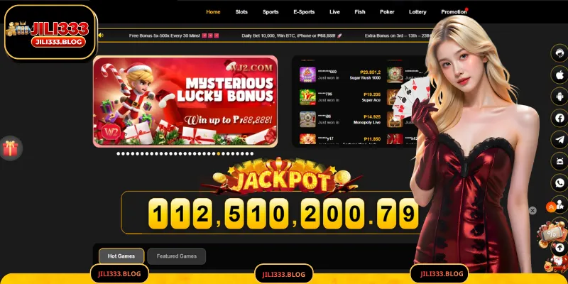 Jili333 slots lobby where bonus funds and free spins can be used